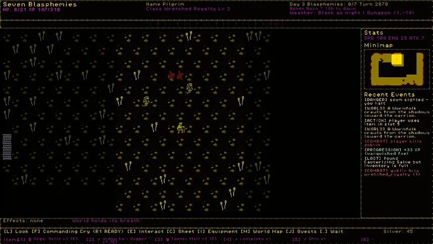 Скриншот 3 к игре Seven Blasphemies