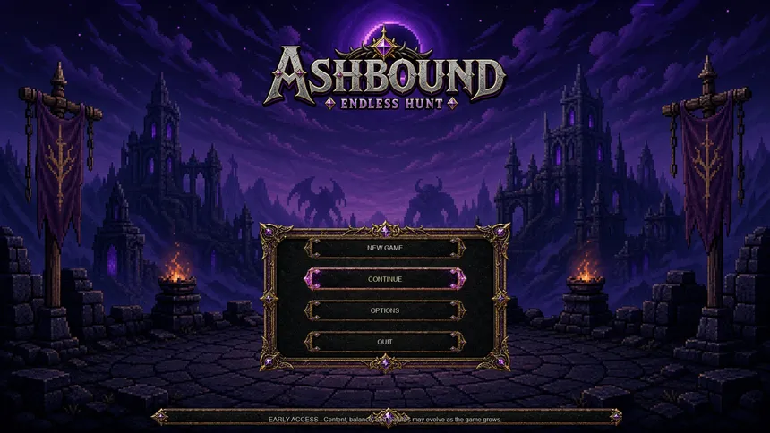 Скриншот 1 к игре Ashbound Endless Hunt