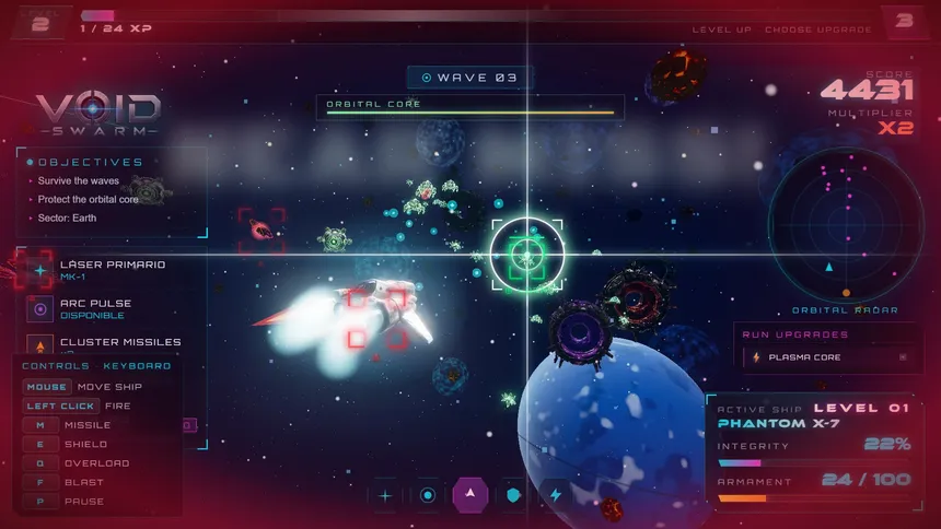 Скриншот 5 к игре Void Swarm