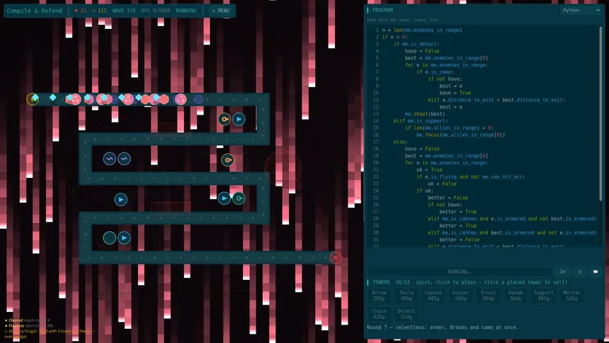 Скриншот 3 к игре Compile & Defend