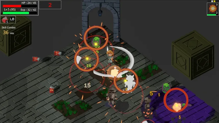 Скриншот 1 к игре Ember Camp Knight
