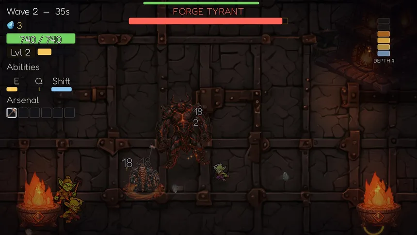 Скриншот 4 к игре Deepforge Brawl