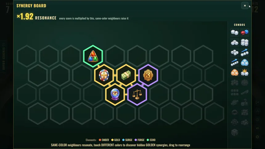Скриншот 3 к игре Dice & Dare : A Push-Your-Luck Casino-Style Dice Roguelike