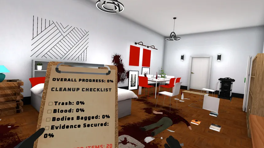 Скриншот 3 к игре The Evidence Cleaner