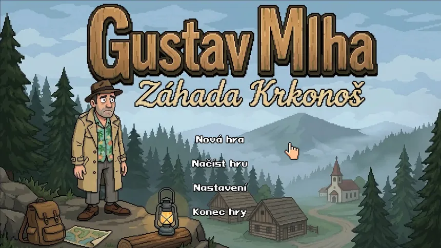 Скриншот 1 к игре Gustav Mlha: Záhada Krkonoš