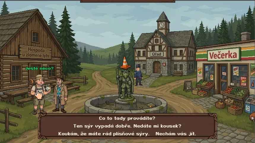 Скриншот 6 к игре Gustav Mlha: Záhada Krkonoš