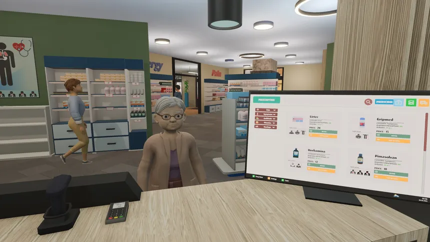 Скриншот 2 к игре DrugStore Team: Pharmacy Simulator