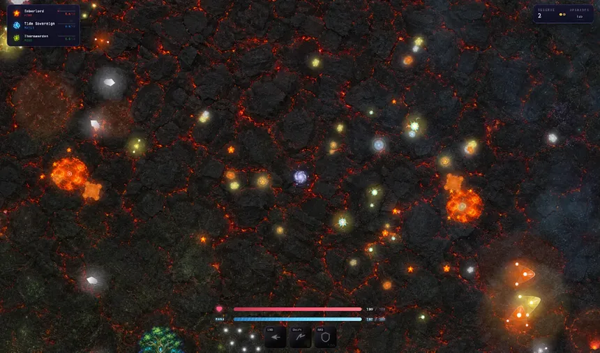Скриншот 1 к игре Wisp: Elemental Conflict