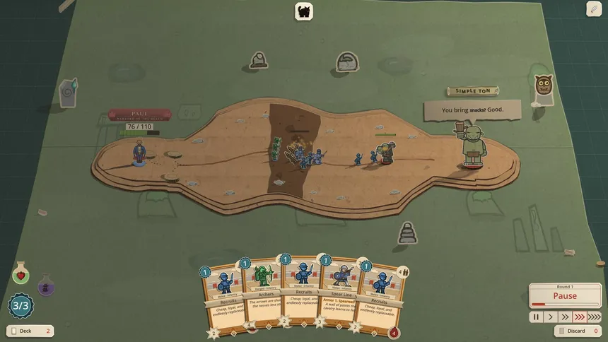 Скриншот 3 к игре Cardboard Conquest