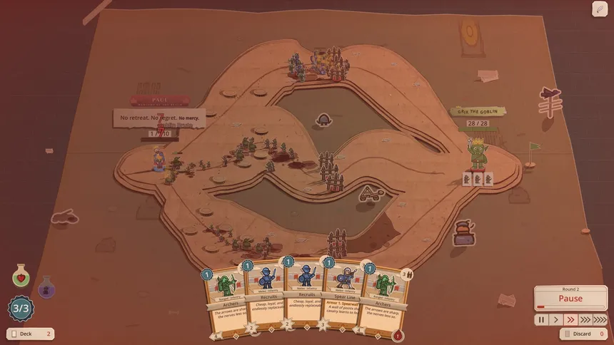 Скриншот 5 к игре Cardboard Conquest