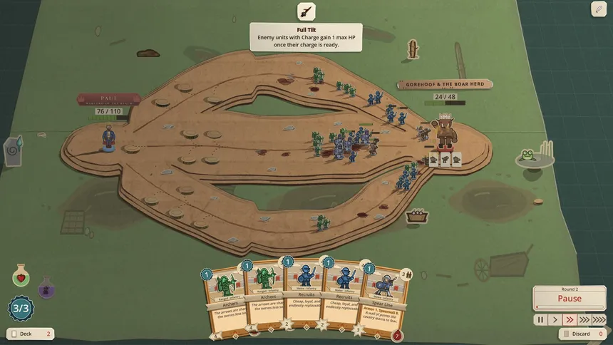 Скриншот 6 к игре Cardboard Conquest