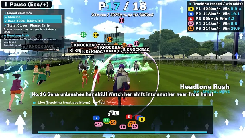 Скриншот 8 к игре Derby Heroines: Run, Bet, Win!