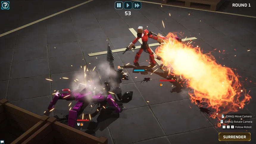 Скриншот 3 к игре Robo Fight