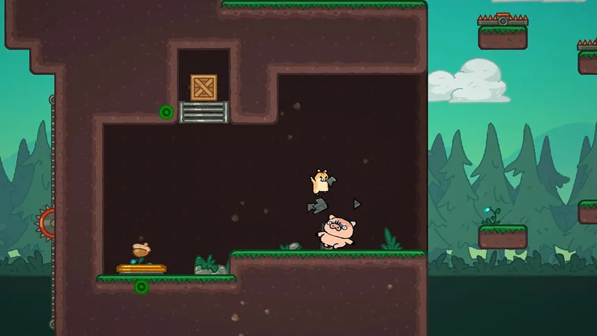Скриншот 2 к игре Wacky! Deer & Munk Adventure
