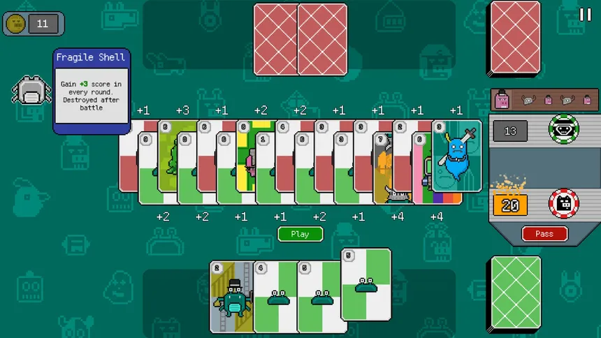 Скриншот 2 к игре 威小鼠和猪大常：接龙(Willy and Charile: Solitaire)
