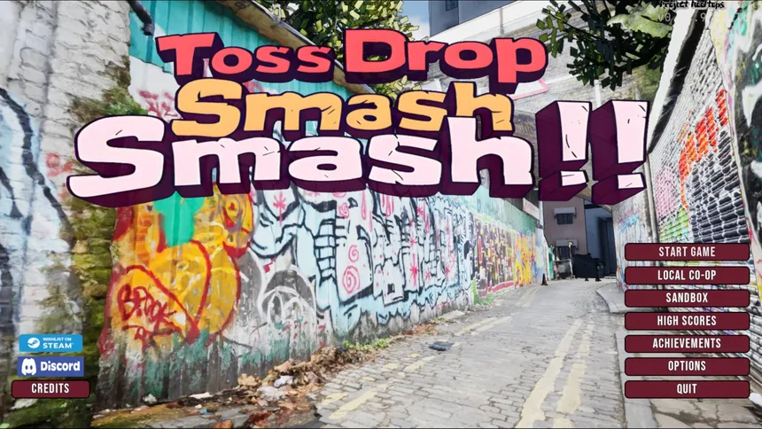 Скриншот 1 к игре Toss Drop Smash Smash