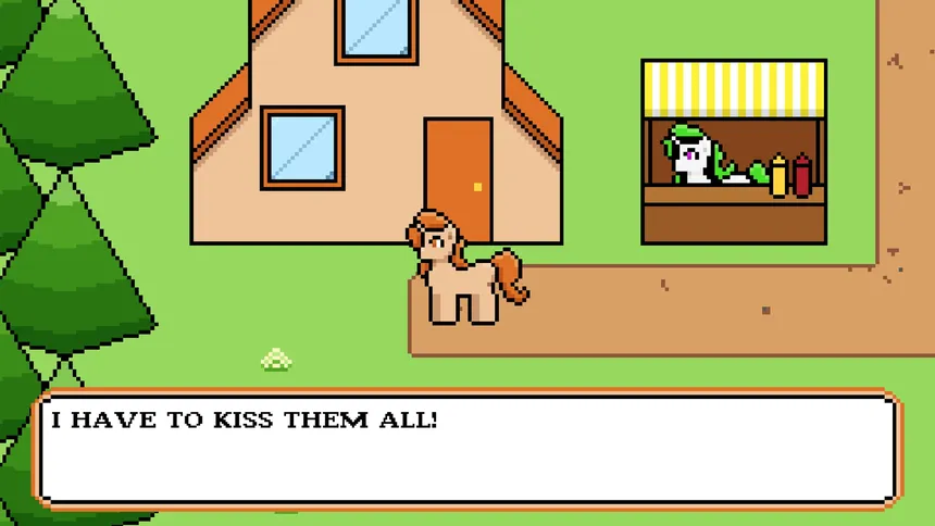 Скриншот 1 к игре Unicorn Is Out Kissing