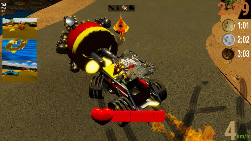 Скриншот 8 к игре Race! Make 'm finish...