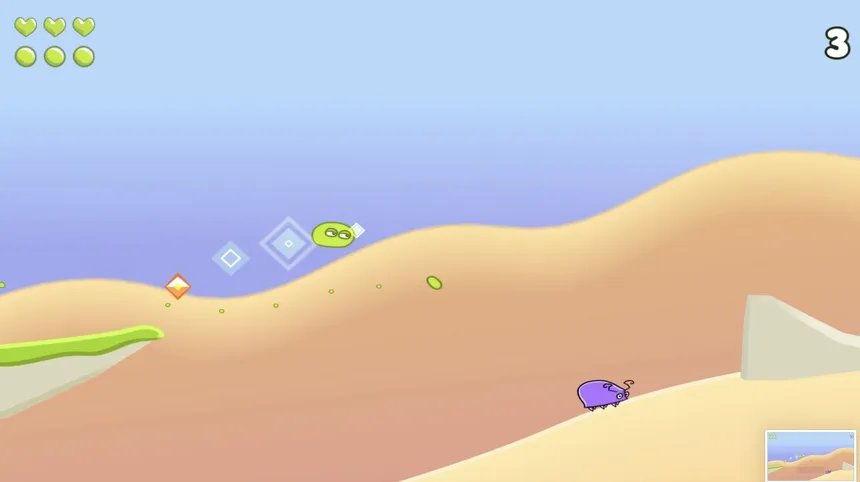 Скриншот 1 к игре Glob & the Missing Globbies