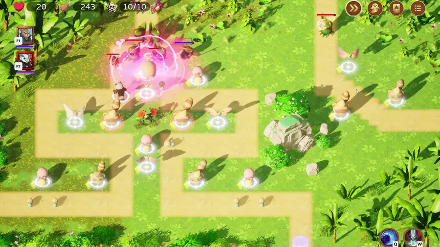 Скриншот 2 к игре Magic Animal TD