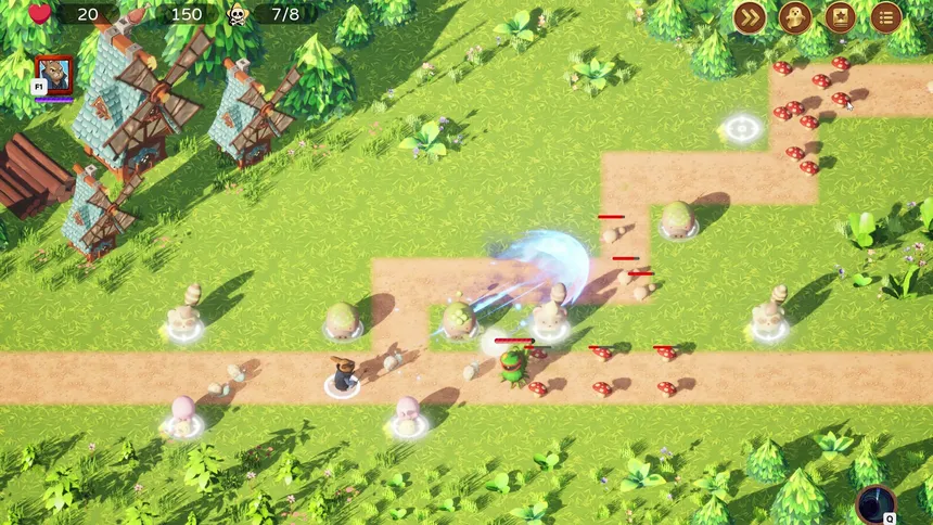 Скриншот 3 к игре Magic Animal TD