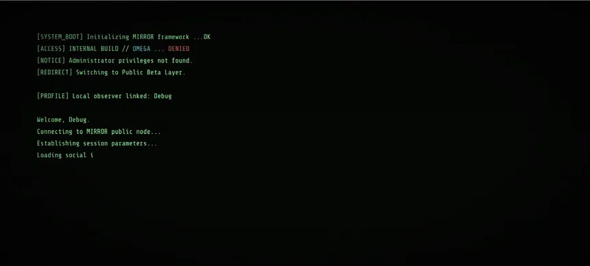 Скриншот 1 к игре PROJECT: MIRROR