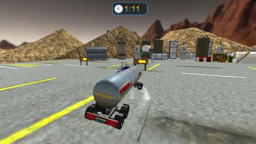 Скриншот 1 к игре Transporter Truck Simulator
