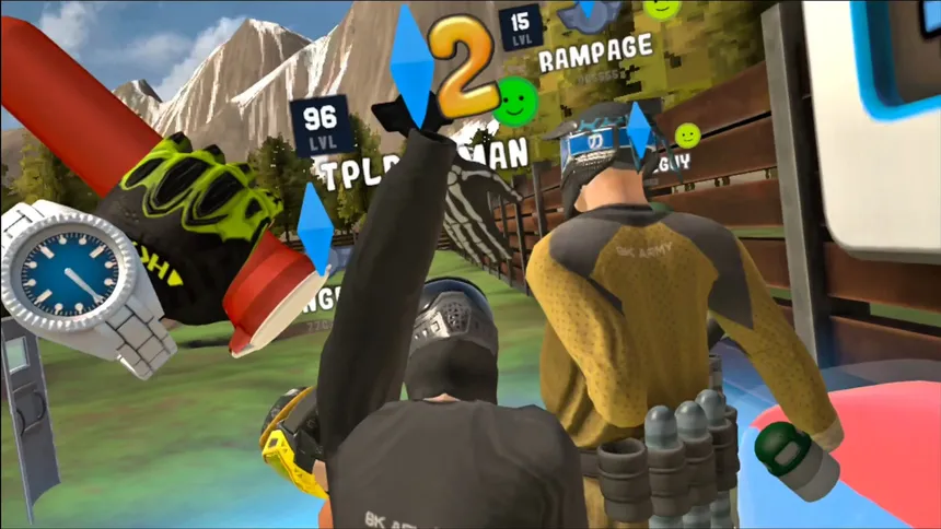 Скриншот 4 к игре Paintball Playground VR