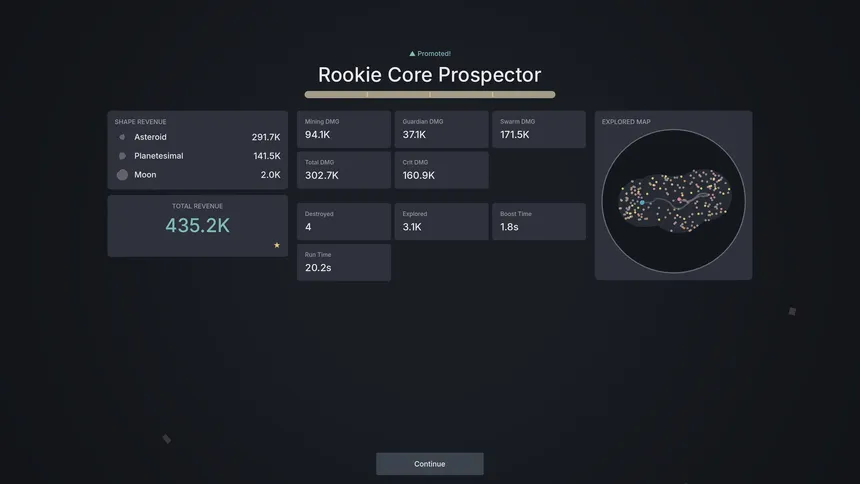 Скриншот 3 к игре Drone Orbit: An Incremental Space Mining Drift
