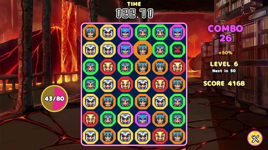 Скриншот 2 к игре Dark Witch Match!