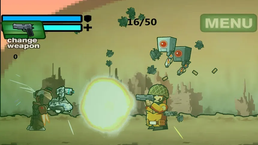 Скриншот 2 к игре Assault of the Robots
