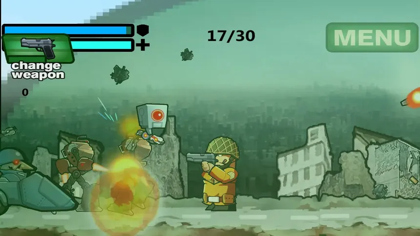 Скриншот 6 к игре Assault of the Robots