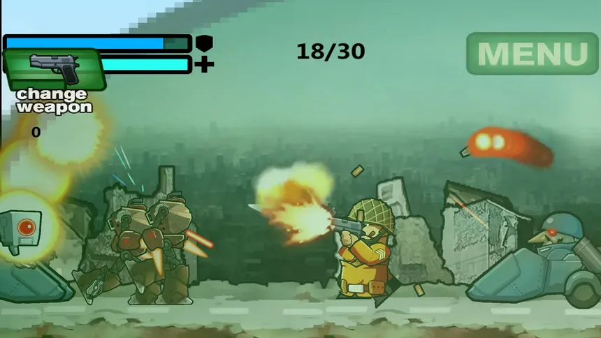 Скриншот 7 к игре Assault of the Robots