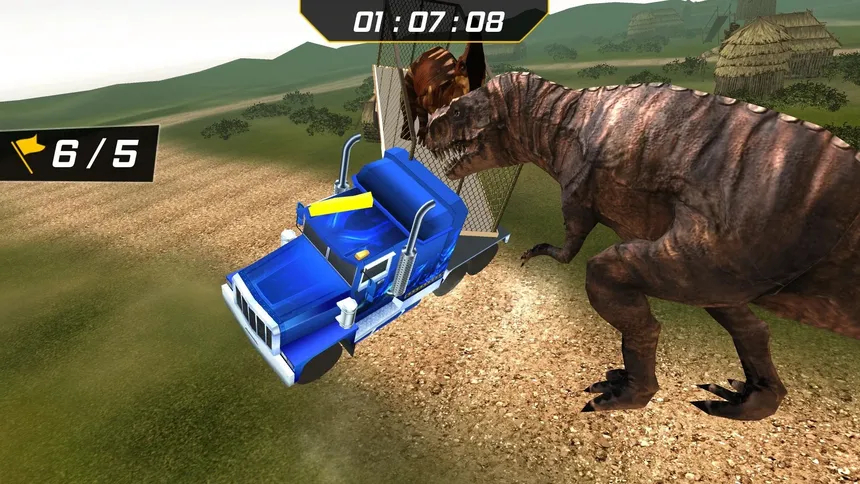 Скриншот 6 к игре Dino Zoo Transport Simulator