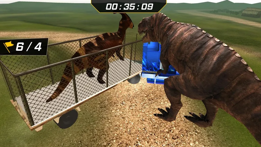 Скриншот 7 к игре Dino Zoo Transport Simulator