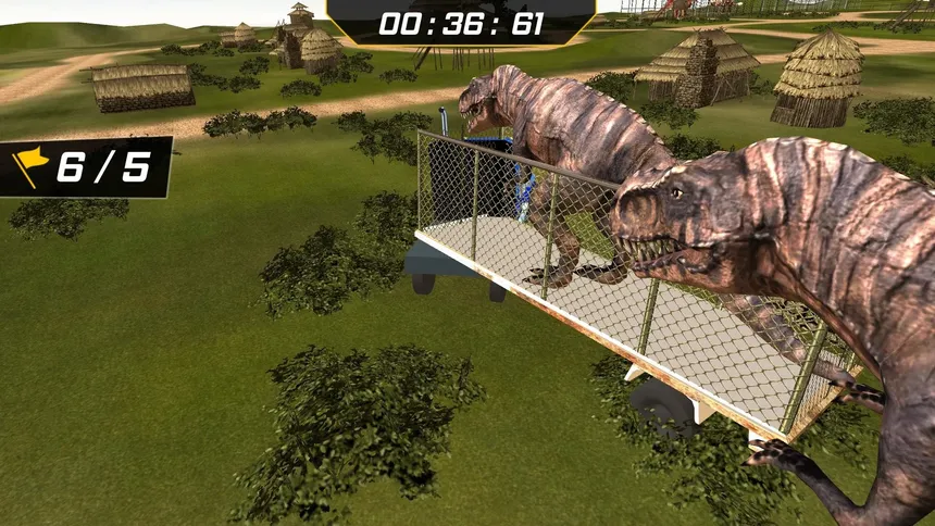 Скриншот 8 к игре Dino Zoo Transport Simulator