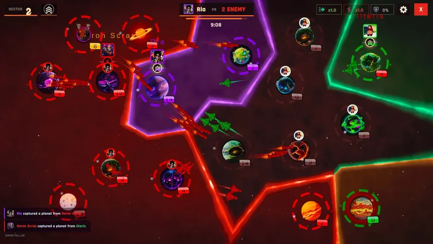 Скриншот 3 к игре Fleetfall - Galaxy Domination