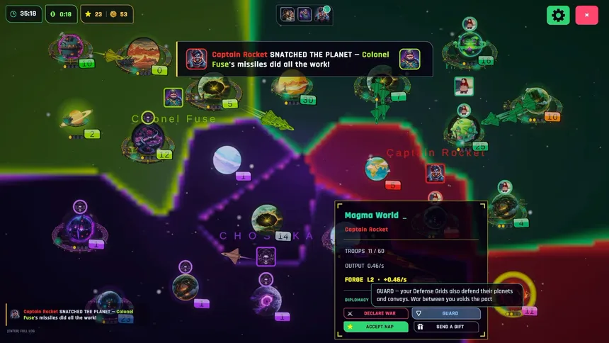Скриншот 4 к игре Fleetfall - Galaxy Domination