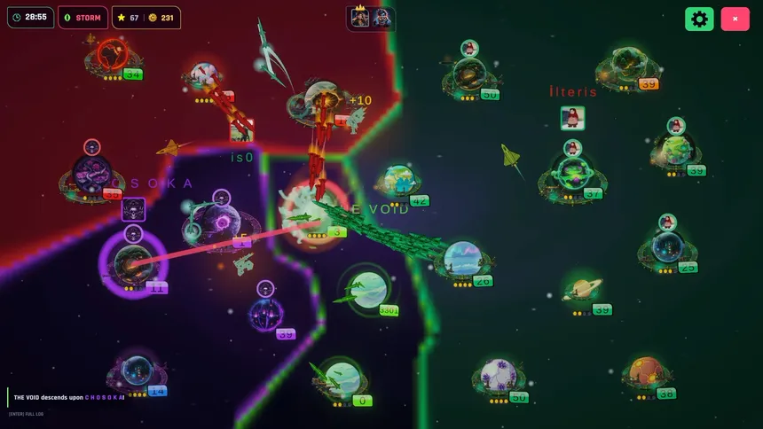 Скриншот 6 к игре Fleetfall - Galaxy Domination