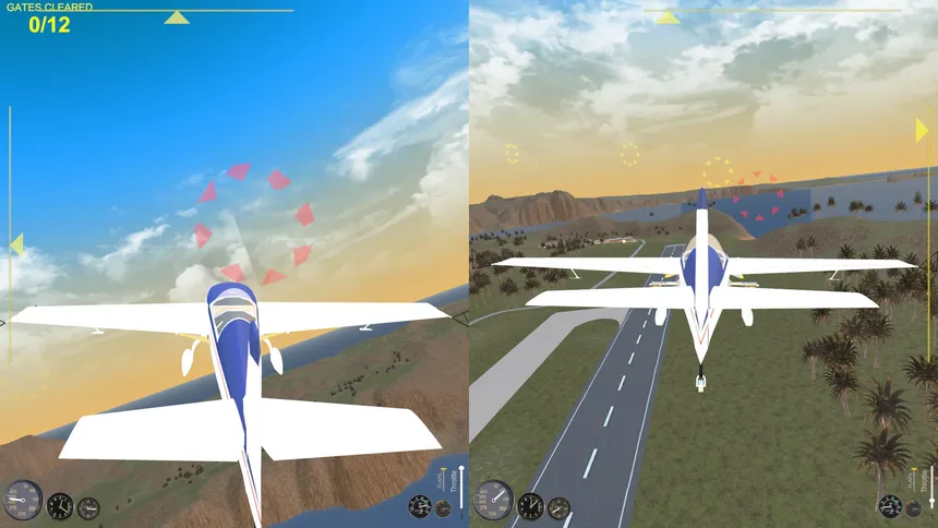 Скриншот 1 к игре Universal Flight Simulator 3 PvP