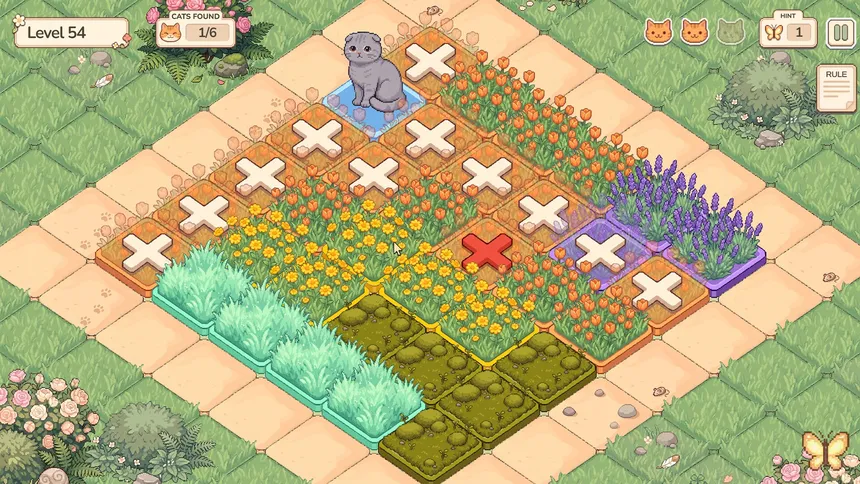 Скриншот 3 к игре Purr in Bloom