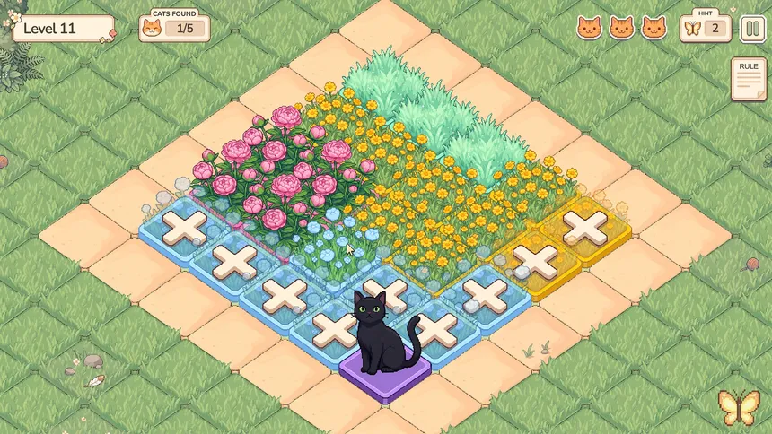 Скриншот 4 к игре Purr in Bloom