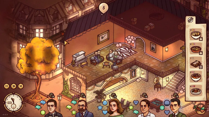 Скриншот 1 к игре Bon Vivant: Plan the Perfect Party