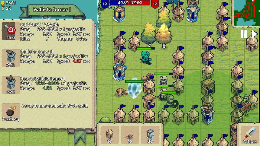 Скриншот 2 к игре Tower Defence: Back to the roots 2