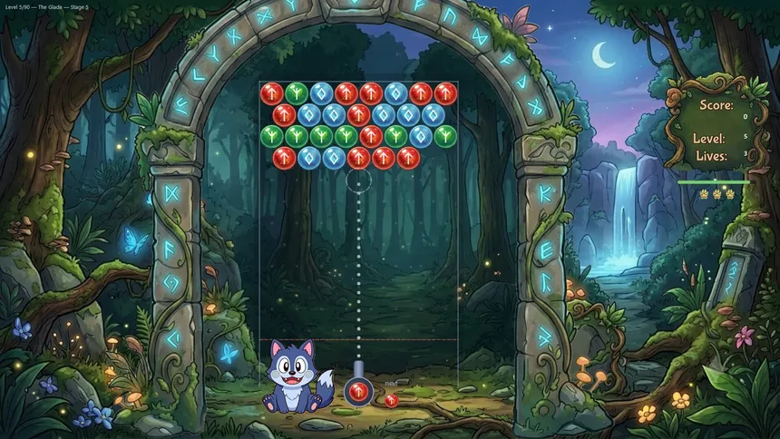Скриншот 2 к игре Bubble Anima