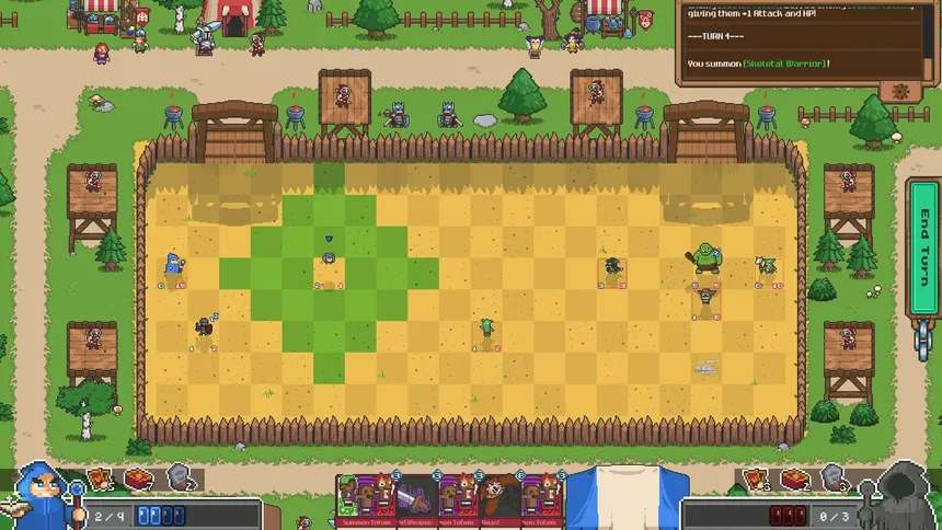 Скриншот 3 к игре Tactics Mage Arena