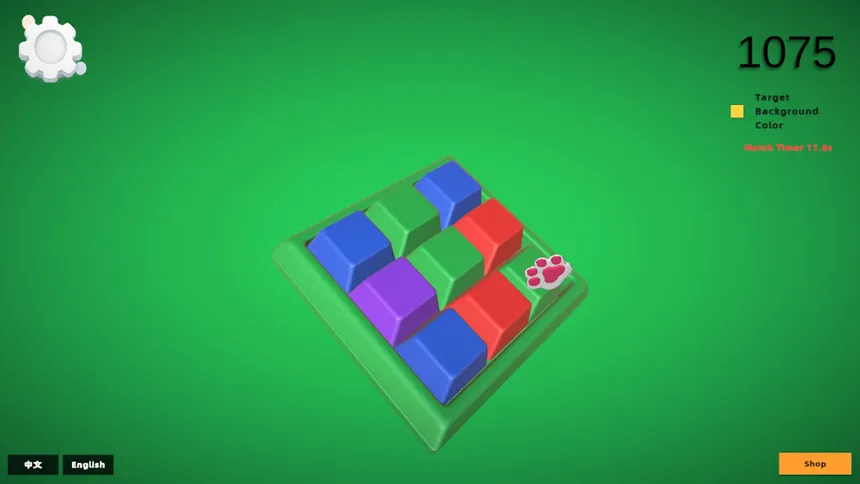 Скриншот 8 к игре 按键对对色