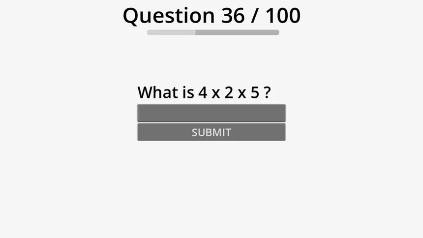 Скриншот 4 к игре 100 Easy Maths