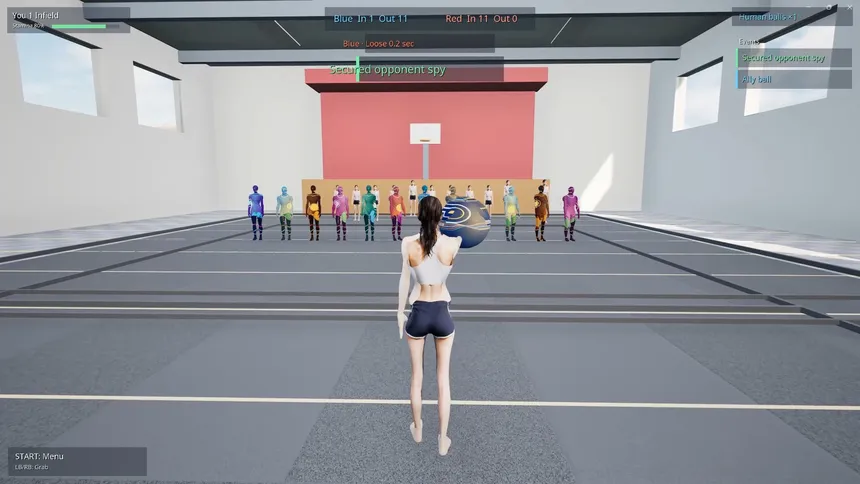 Скриншот 6 к игре Lunch Break Dodgeball
