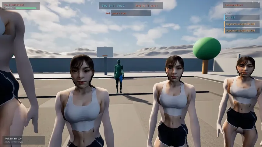 Скриншот 7 к игре Lunch Break Dodgeball